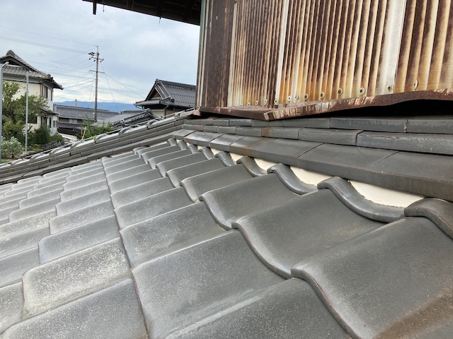 雨仕舞いが怪しい住宅